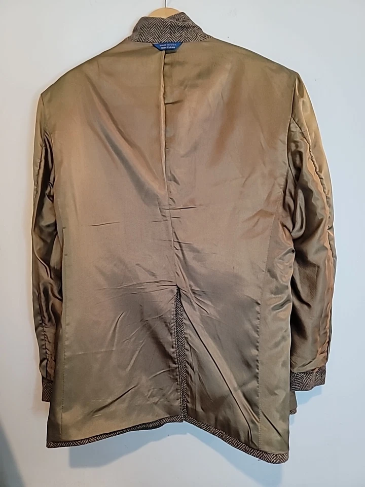 VTG Pendleton High Grade Western Wool Leather/suede Blazer Jacket Coat Mens 44 - Image 4 of 4