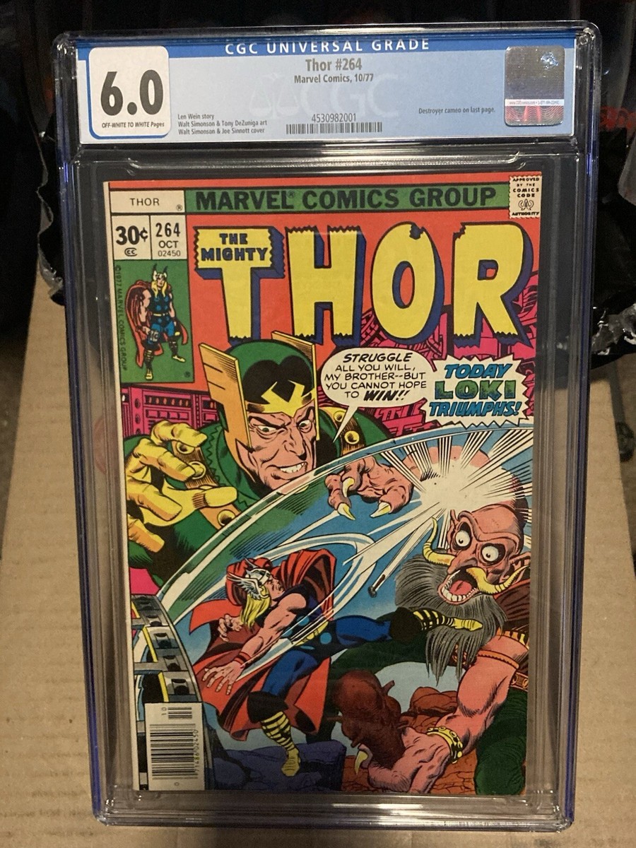 アメコミ The Mighty Thor #264 (1977) 9.4 The Mighty Thor #264 30 Cent Variant (Marvel Comics October