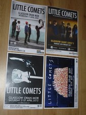 Little Comets  Collection of 4 Scottish tour music band show concert gig posters