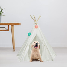 Pet Teepee Tent for Dogs Cute Dog Teepee Tent Bed Modern Pet Teepee Tent House w