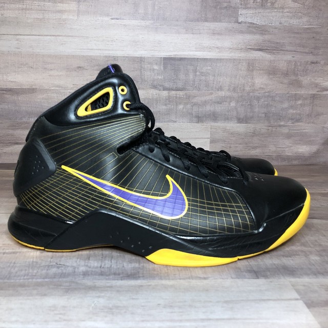 2008 Nike Hyperdunk Supreme Kobe Lakers Away Size 12 333373-051 VNDS Rare PE PRO | eBay