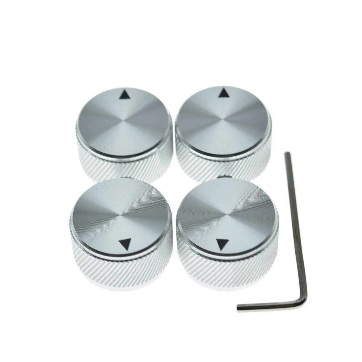 4pcs 25mm Diam. Metal Aluminium Pot Knob 1/4" Knobs for Guitar/Bass/AMPS/Preamps eBay