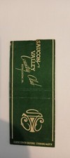Saucon Valley Country Club Bethlehem Pa Bobtail Matchcover Lot 360