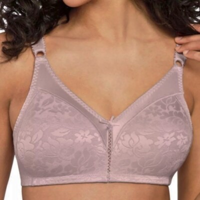 Bali  Violet Wirefree All Natural Cups  Cool Comfort Fabric  #3372 - 34C - NEW