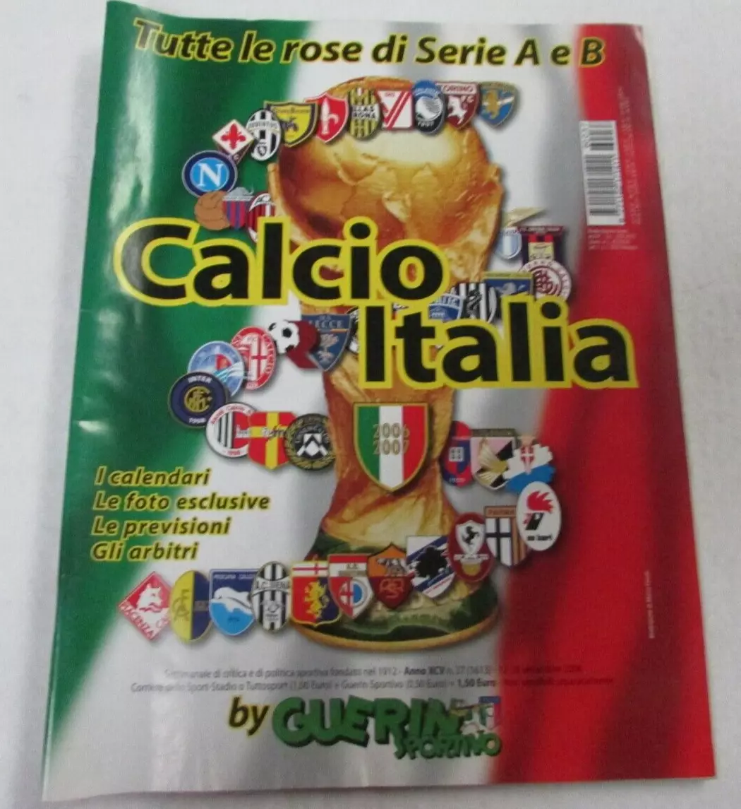 Guerin Sportivo Extra N°37 2006 Calcio Italia 2006/07 Juventus Serie B  Calciopol