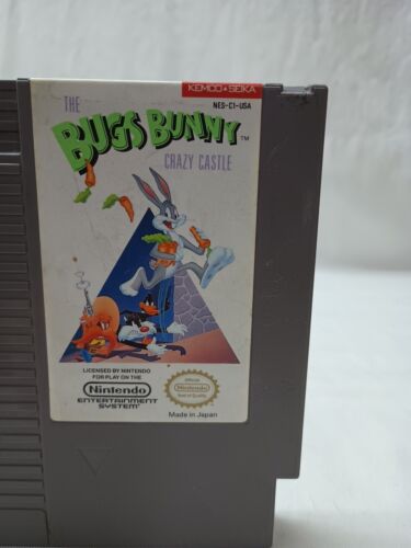 The Bugs Bunny Crazy Castle (Nintendo Entertainment System, 1985) NES Cart Only - Picture 2 of 7