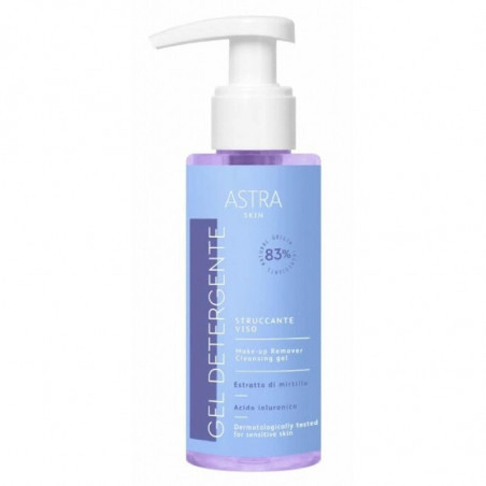 ASTRA SKIN GEL DETERGENTE VISO STRUCCANTE 100ML PER PELLI MISTE E SENSIBILI