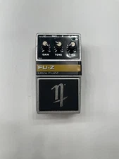Nobels FU-Z Ultra Fuzz Distortion Silver V2 Vintage Guitar Effect Pedal