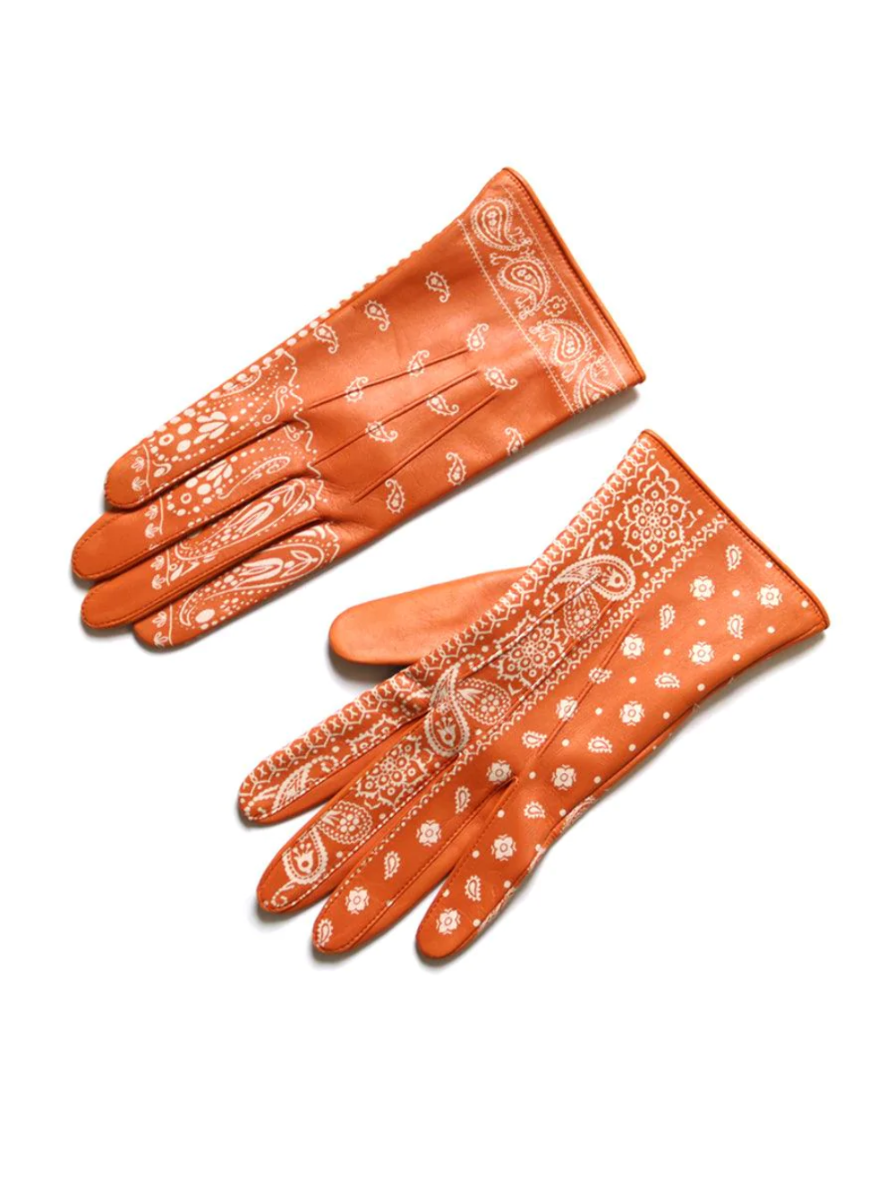 Kapital Leather bandana gloves eBay