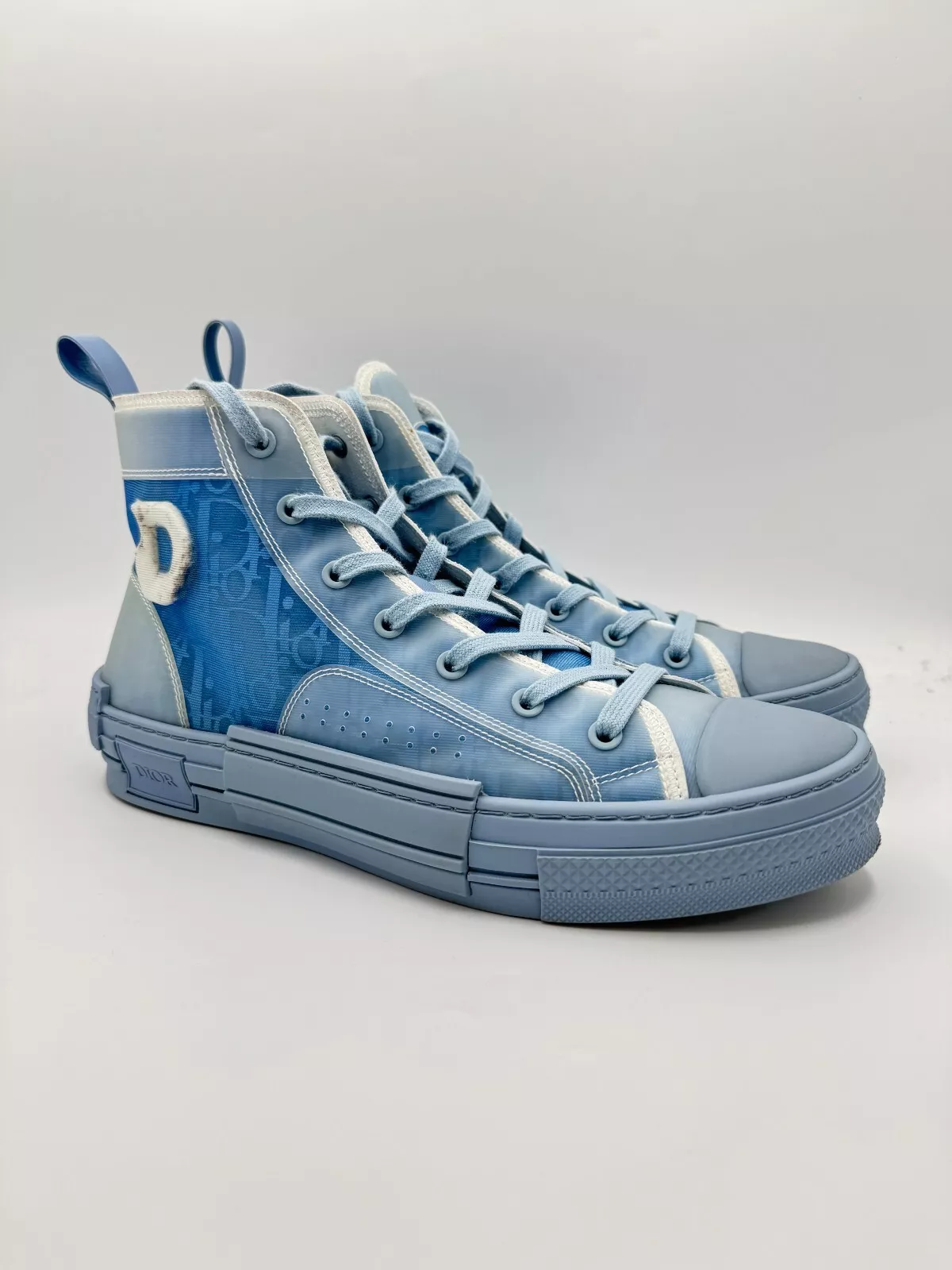 Baskets hautes Taille 42 / US 9   Dior x Daniel Arsham B23 bleu clair