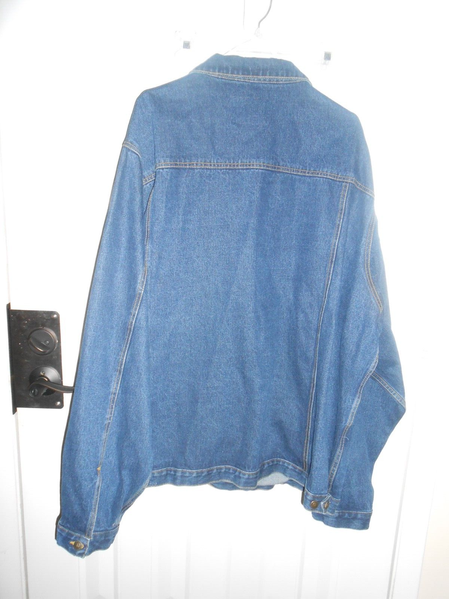 Men's 4XL Blue Denim Jean Jacket Liberty Blues Jeans Company | eBay