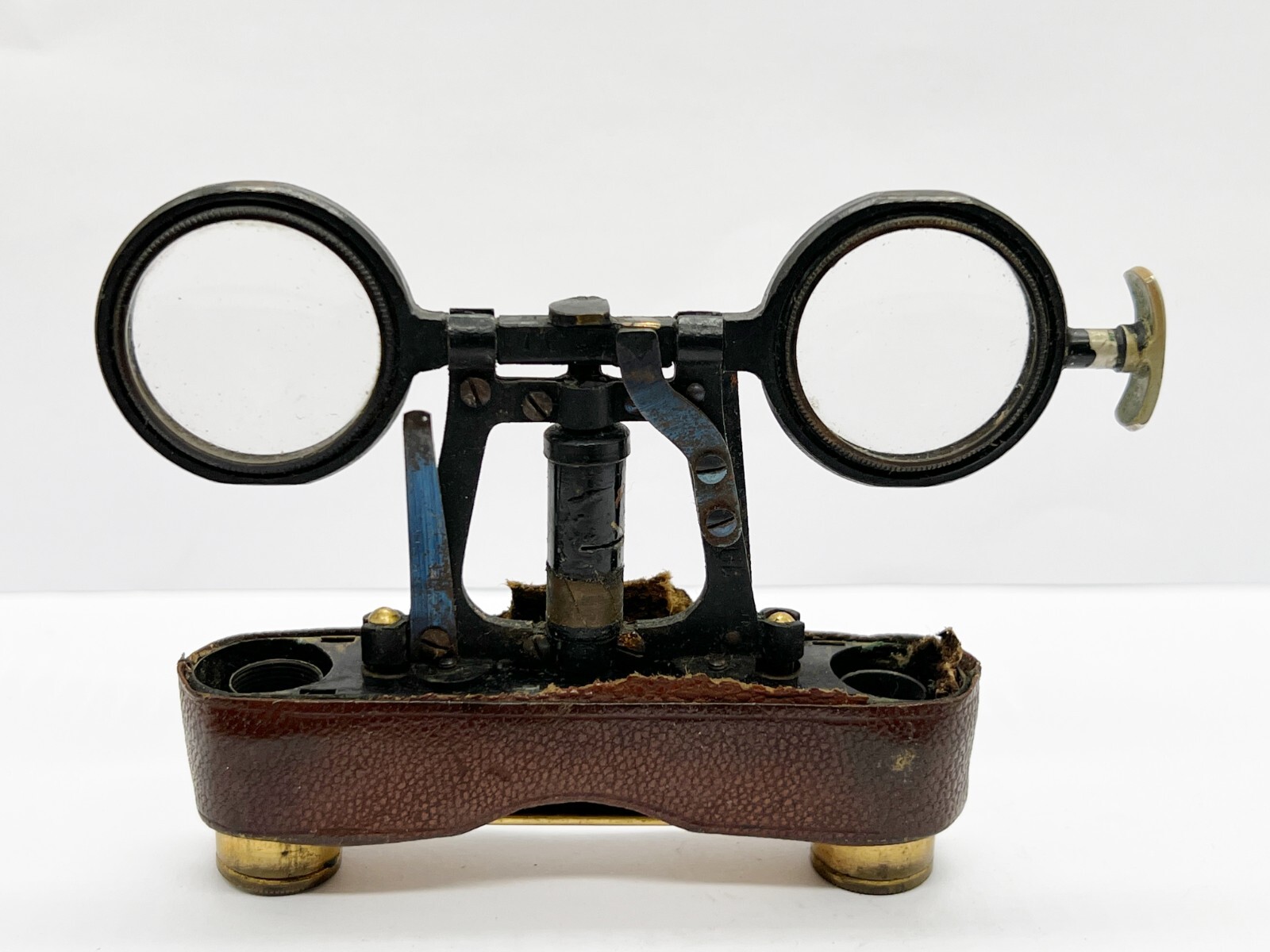 ANTIQUE THOS ARMSTRONG BRO MANCHESTER LAMIGNONNE PATENT OPERA GLASSES BINOCULARS