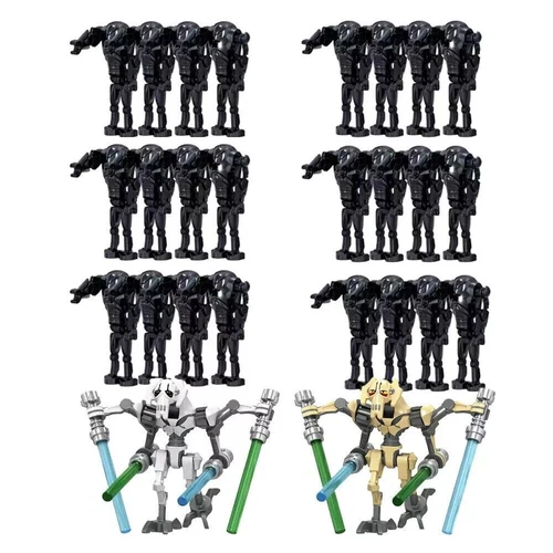 Droide de combate Wars B2 bloques de construcción droide de combate B1 tropas oscuras 26/30 piezas NUEVO - Imagen 8 de 10