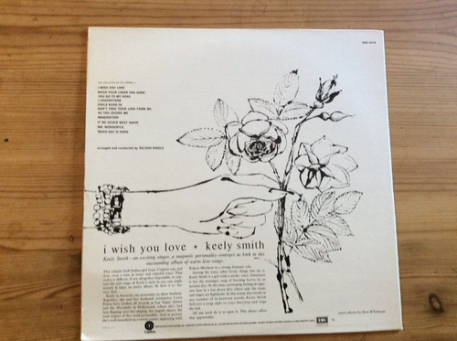Kelly Smith - I Wish You love - Vinyl LP (EMI/ Capital )Cover NM /Vinyl EX Plus - Picture 2 of 4