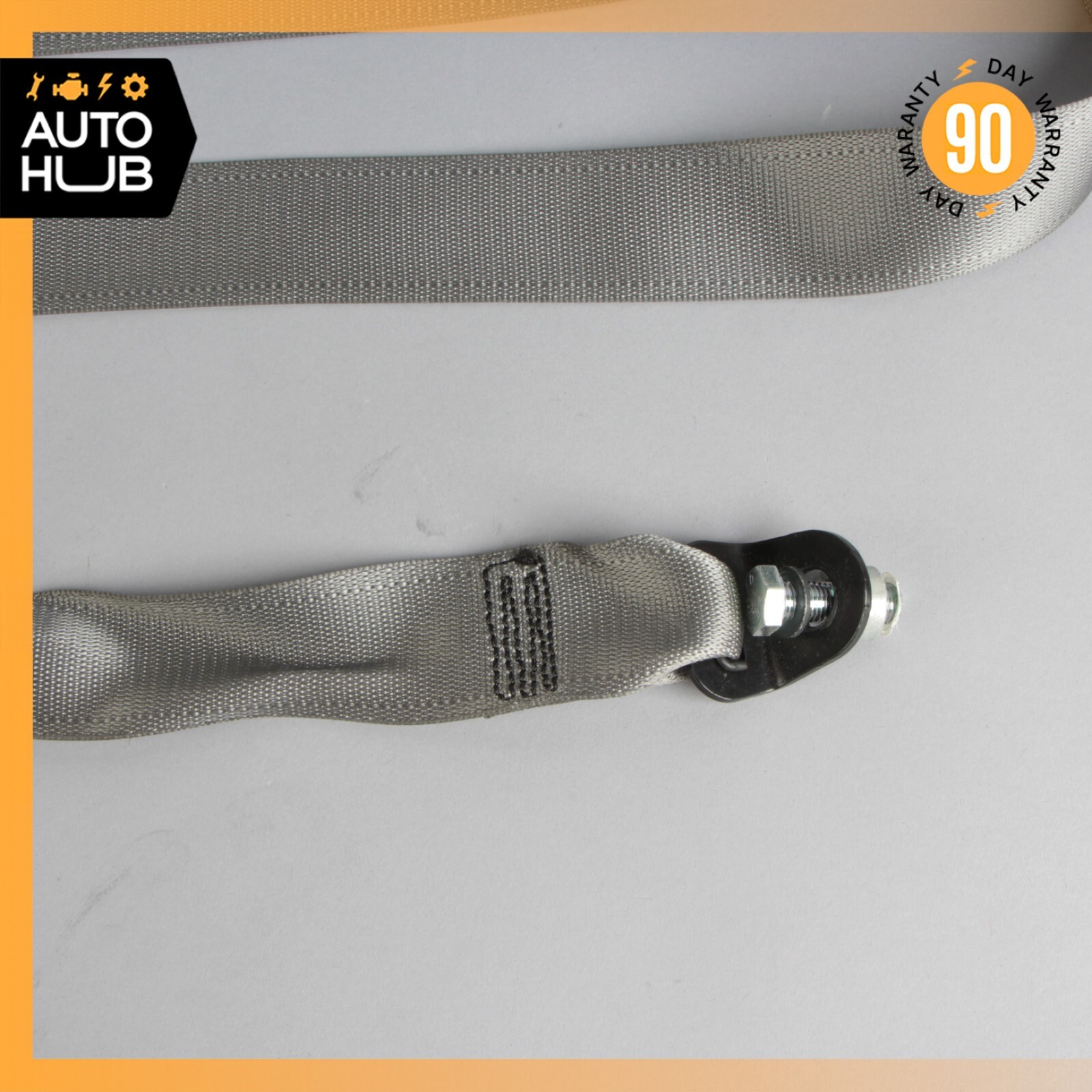 09-13 Maserati Quattroporte S M139 Rear Left or Right Side Seat Belt Gray OEM