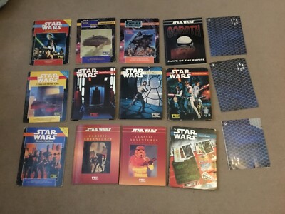 Restposten Star Wars, Die Rollenspielbücher von West End Games (um 1987).