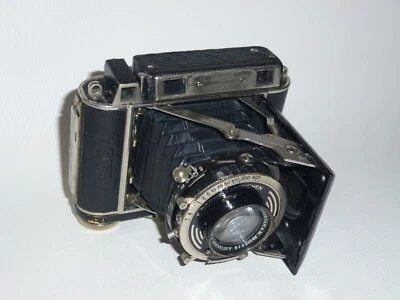 Plaubel Makina Roll-Op 6x6cm Messsucher Klappkamera Anticomar 2,8/75mm Objektiv - Bild 1 von 4