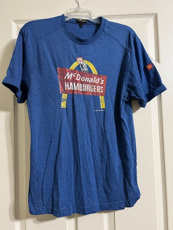 McDonald's Hamburgers 15 Cents First Edition Retro Women’s T-Shirt-Size Small
