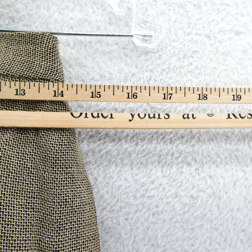 Pantalones de vestir Ellen Tracy 4 para mujer 28x32 caqui pantalones traje 28 x 32 Allard vintage Foto 4 de 4