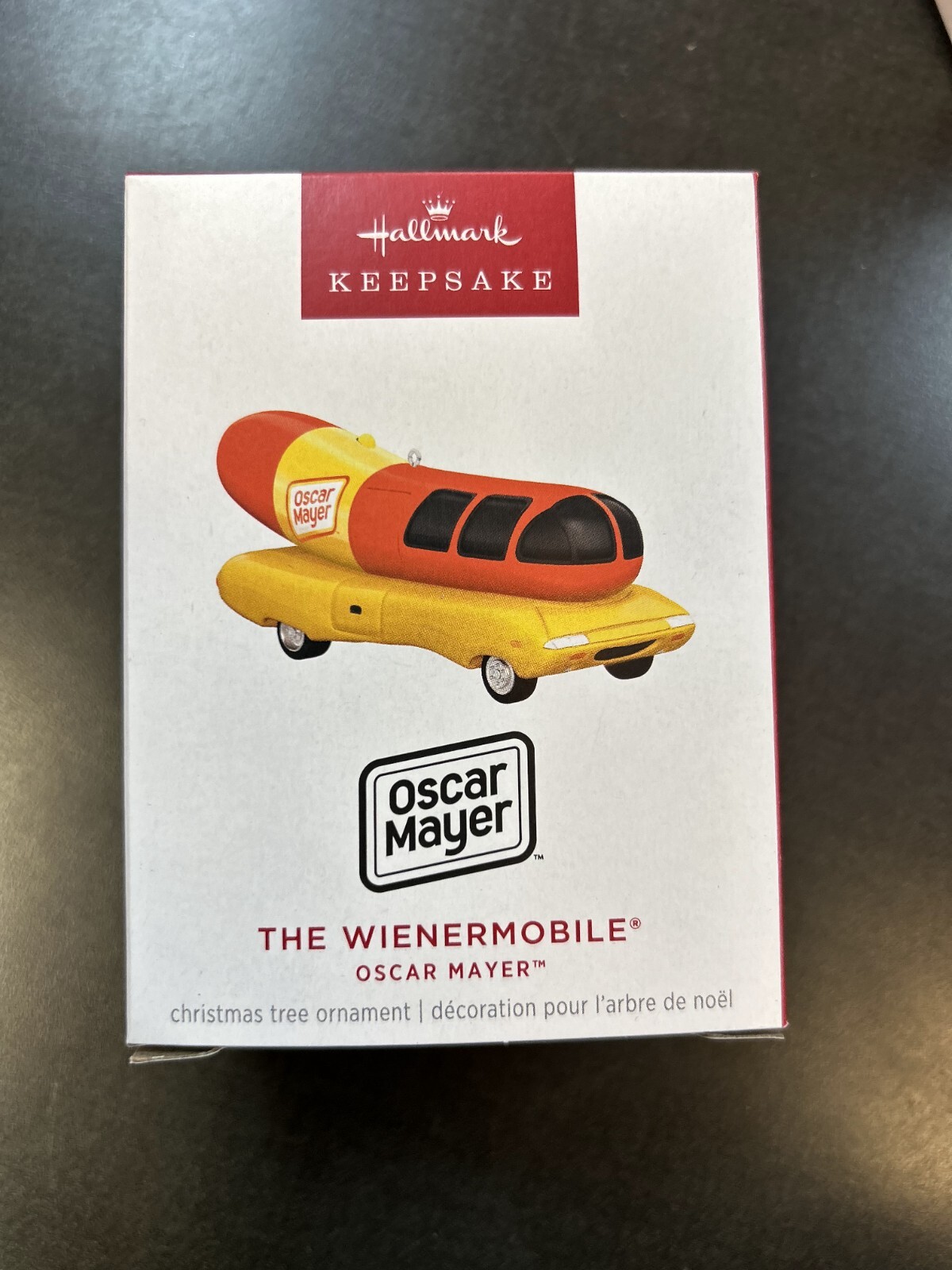 2024 Hallmark Wienermobile Oscar Mayer Magic Sound Keepsake Ornament