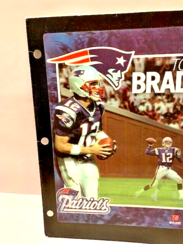 Seltenes Tom Brady Buch und Ordner NFL Tales from Sideline Patriot 2006 3D Motion - Bild 9 von 18