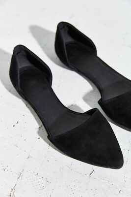 New Urban Outfitters Suede D'orsay Flat Size 6 MSRP: $49