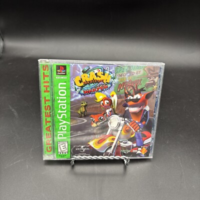 Crash Bandicoot: Warped Greatest Hits (PlayStation 1, PS1, 1998) CIB Complete