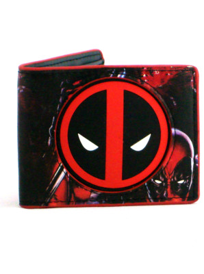 Deadpool Bi-Fold Wallet Marvel Comics X-Force X-Men Insignia Logo New With Tag