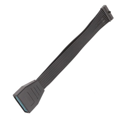 Small USB 3.0 19/20 Pin Internal Extension Header Adapter Cable for Motherboard