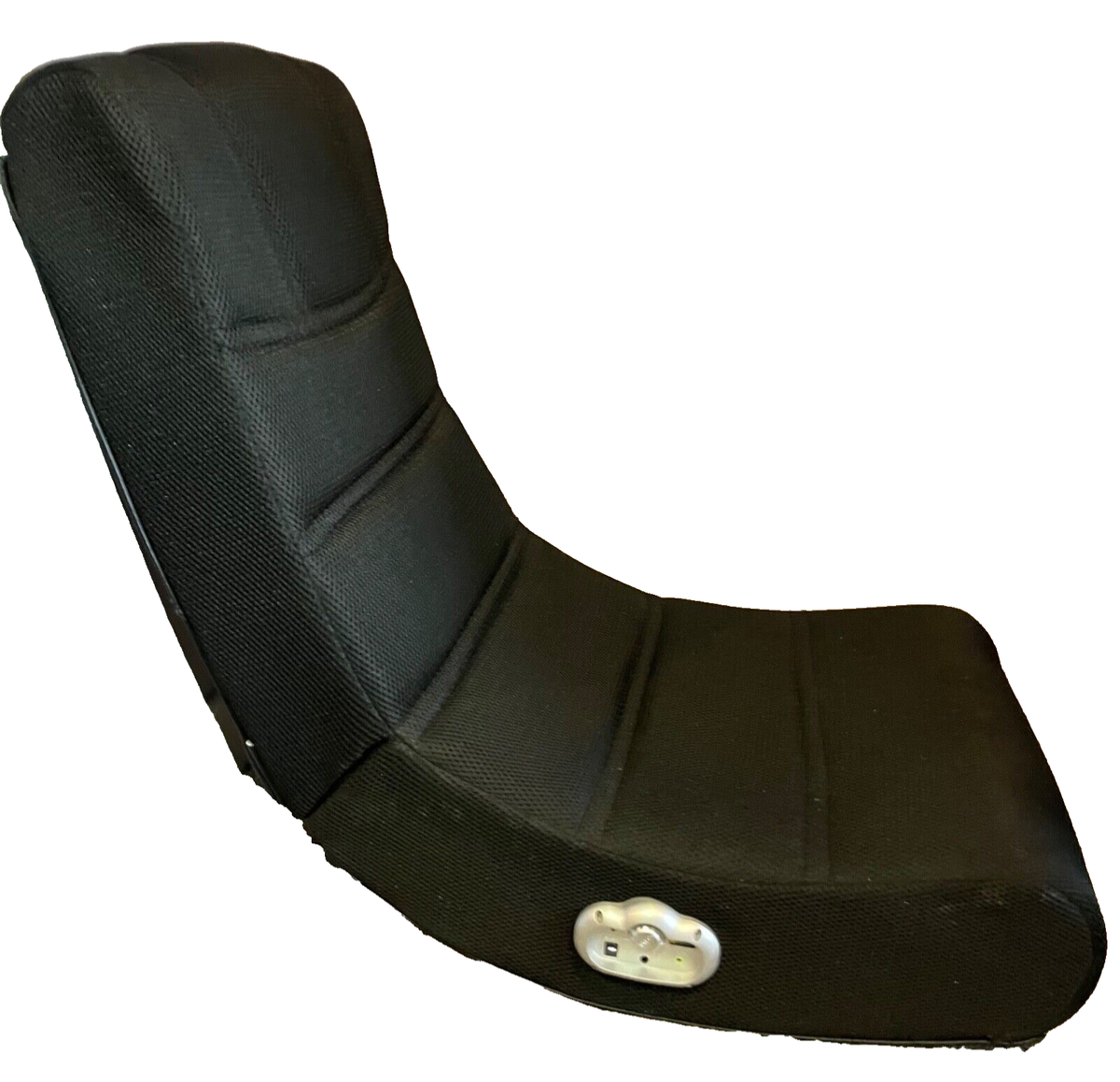 X Rocker Gaming Chair Black Foldable Audio Floor Seat Mesh w