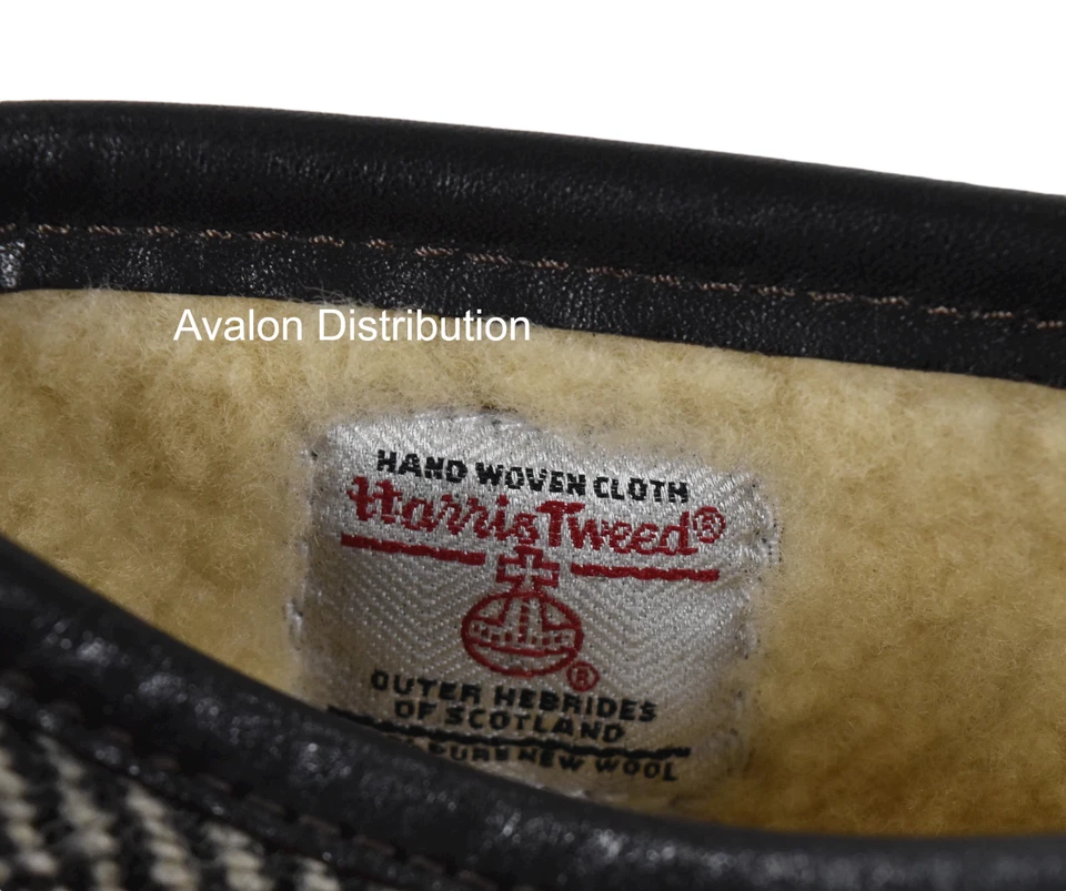 Ralph Lauren RRL Lana Cuero Oveja Forrado Mocasines Campamento Zapatillas Zapatos Nuevos  Foto 3 de 4