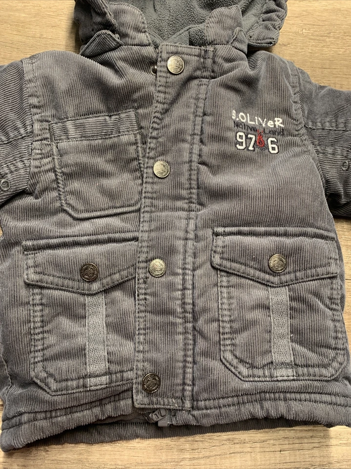 Tolle Warne Winterjacke Jacke Gr.68 s. Oliver mit Abnehmbarer Kapuze Top Zustand - Bild 3 von 4