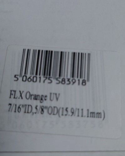 TUBE PVC XSPC FLX NEUF DANS SON EMBALLAGE N° 7/16" ID 5/8" OD 2 MÈTRES ORANGE UV - Photo 3/3