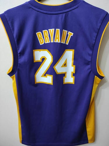 L.A. LAKERS adidas Bryant 24 camiseta shirt trikot maillot maglia - Picture 2 of 6