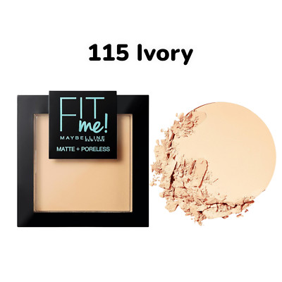 Maybelline Fit Me matter porenloser gepresster Puder wählen Sie Ihren Farbton