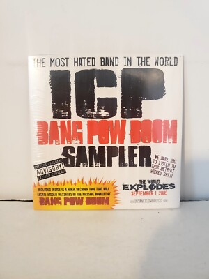 Insane Clown Posse (ICP) ''Bang Pow Boom'' Sampler CD SEALED/NEW, (2009) ^