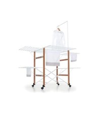 Stendibiancheria Foppapedretti 35 mt Stendino Legno Noce Super Gulliver