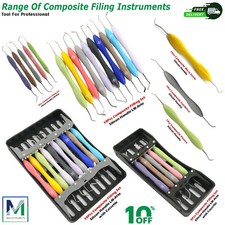 Dental Composite Filling Instruments Silicone Handle All Type Restorative Tools