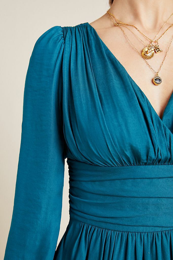 NEW NWT Anthropologie GWENDOLYN MAXI DRESS size 0 | eBay