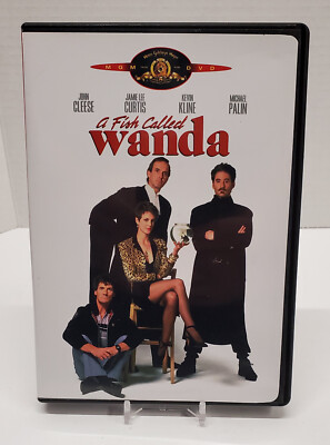 A Fish Called Wanda DVD John Cleese Jamie Lee Curtis Tested & Plays Smooth