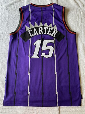 Raptors Carter 15 ユニフォーム Vince Carter Nike Toronto Raptors Jersey Men's Large 15
