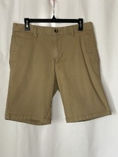 Old Navy Men's Ultimate Slim Shorts Built In Flex Size 32 Khaki 10" Inseam