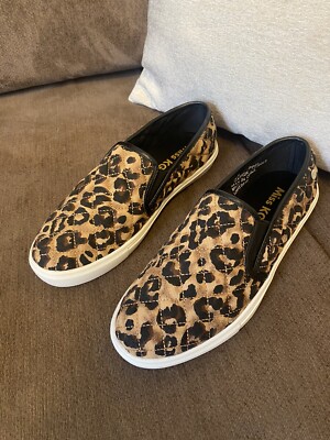Brand New With Box MISS KG Leopard Slip On Trainers UK UK