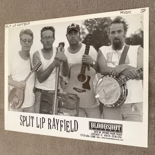 Split Lip Rayfield Press Photo 8x10". Siehe Beschreibung.