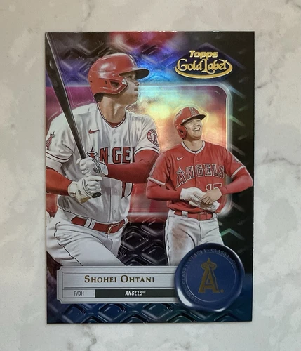 2022 Topps Gold Label - Class 1 Black #44 Shohei Ohtani