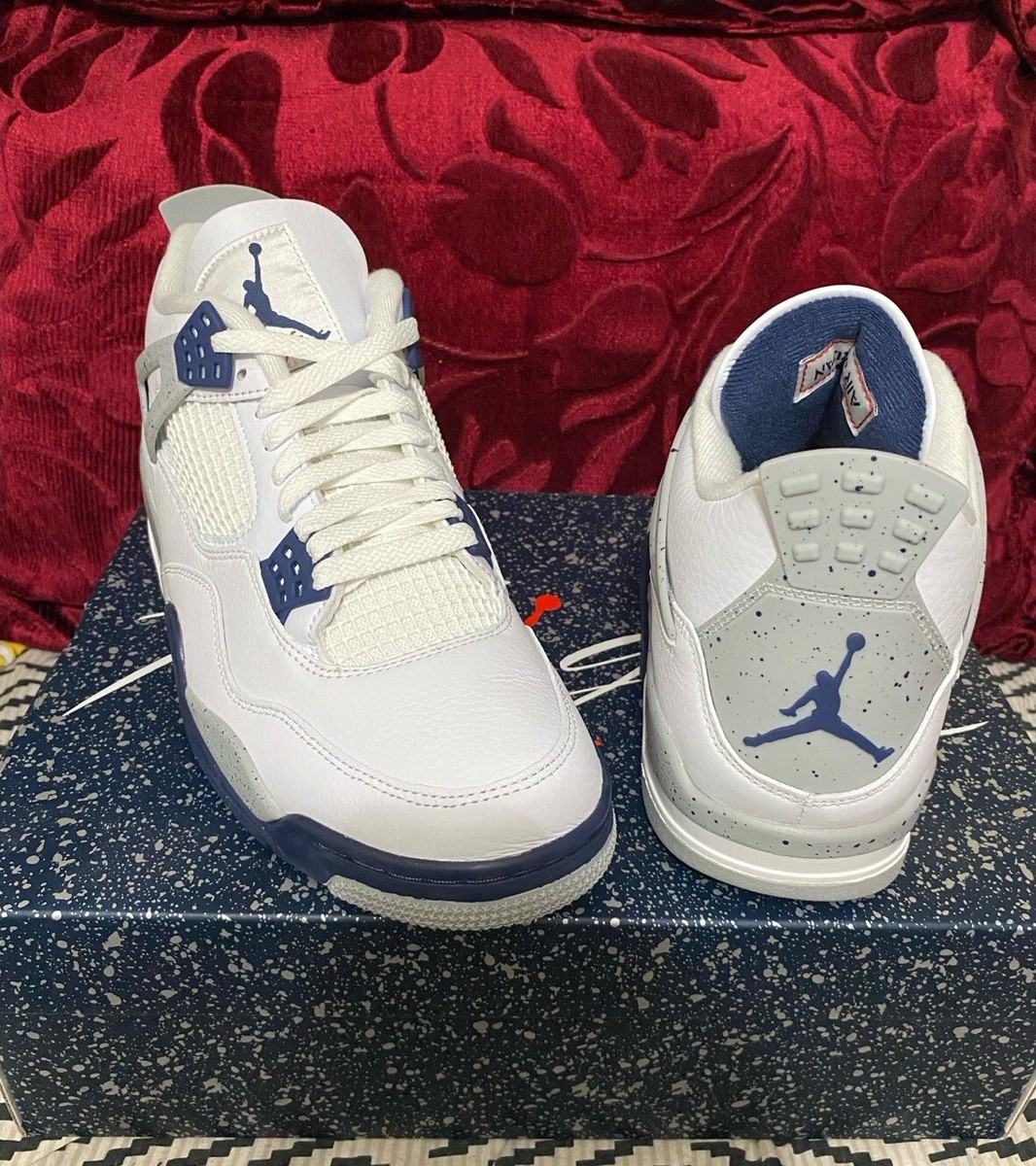 Jordan 4 Retro Mid Midnight Navy size 9.5 | eBay