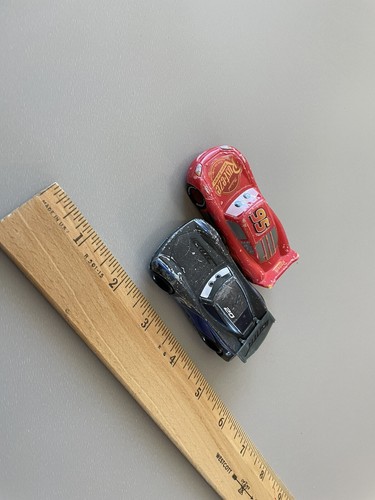 Disney Pixar Cars Color Changers Jackson Storm & McQueen Mattel Play Condition - Picture 2 of 5