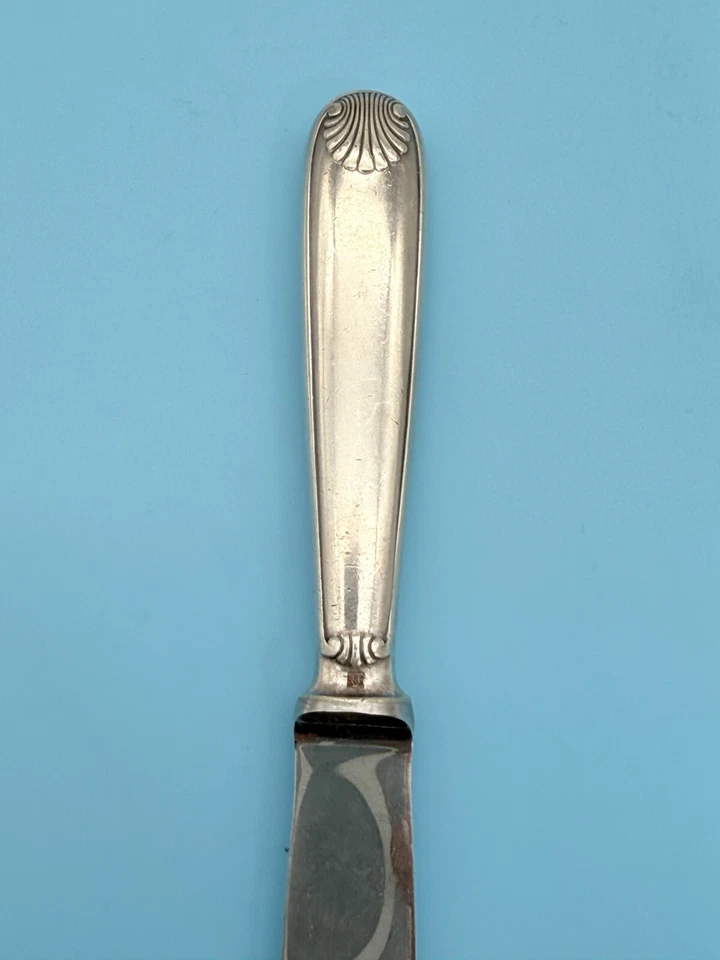 Cuchillo de mesa de postre con sello CHRISTOFLE France Vendome-Arcantia 8" Foto 3 de 4