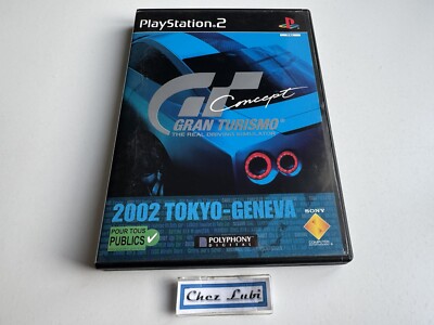 Gran Turismo Concept 2002 (Tokyo/Geneva) Sur PS2 - PAL FR - Complet - Bon état