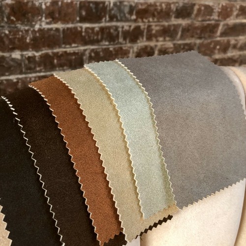 Faux Suede Leatherette Upholstery Fabric For Furnishings & Cushions Per Metre - Picture 2 of 26